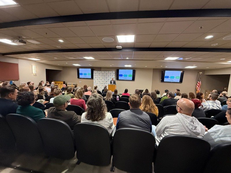 A full session room at Founded in FoCo